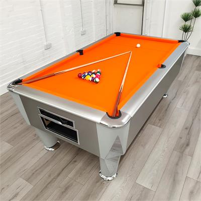 Sam Atlantic Champion BAPTO (Silver Titanium) Pool Table - 6ft 7ft